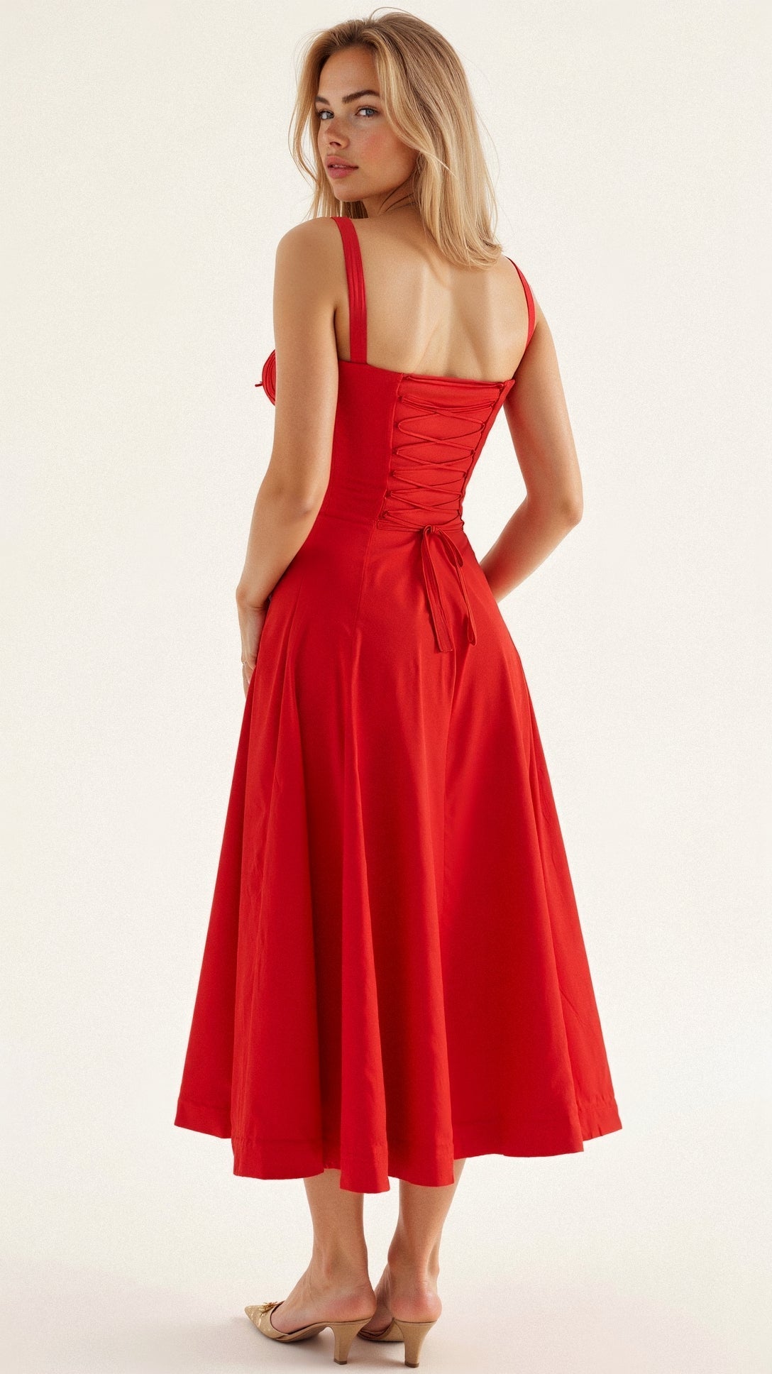 Liana – Korsett-Midikleid