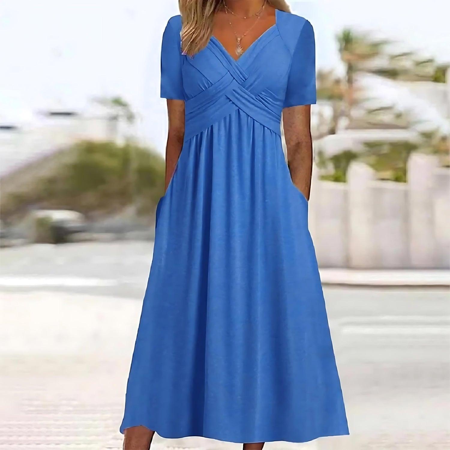 Norah - Stilvolles Langes Kleid