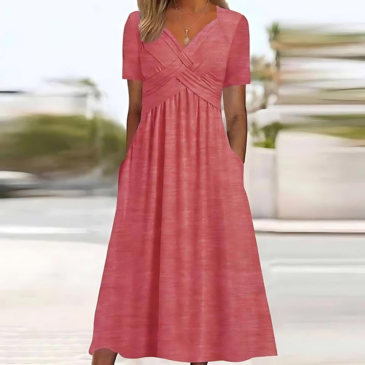 Norah - Stilvolles Langes Kleid