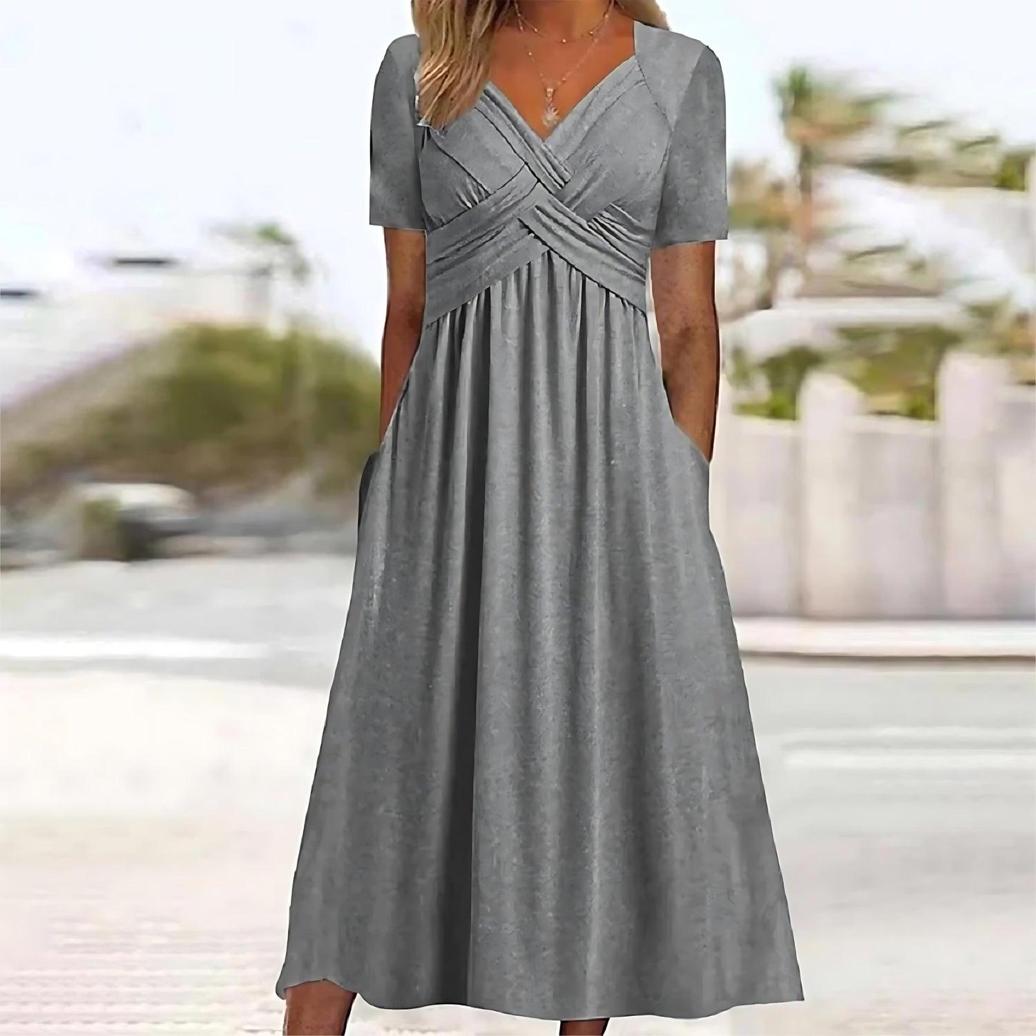 Norah - Stilvolles Langes Kleid