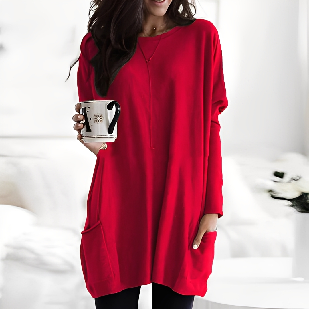 Diane - Eleganter Damenpullover mit langen Ärmeln