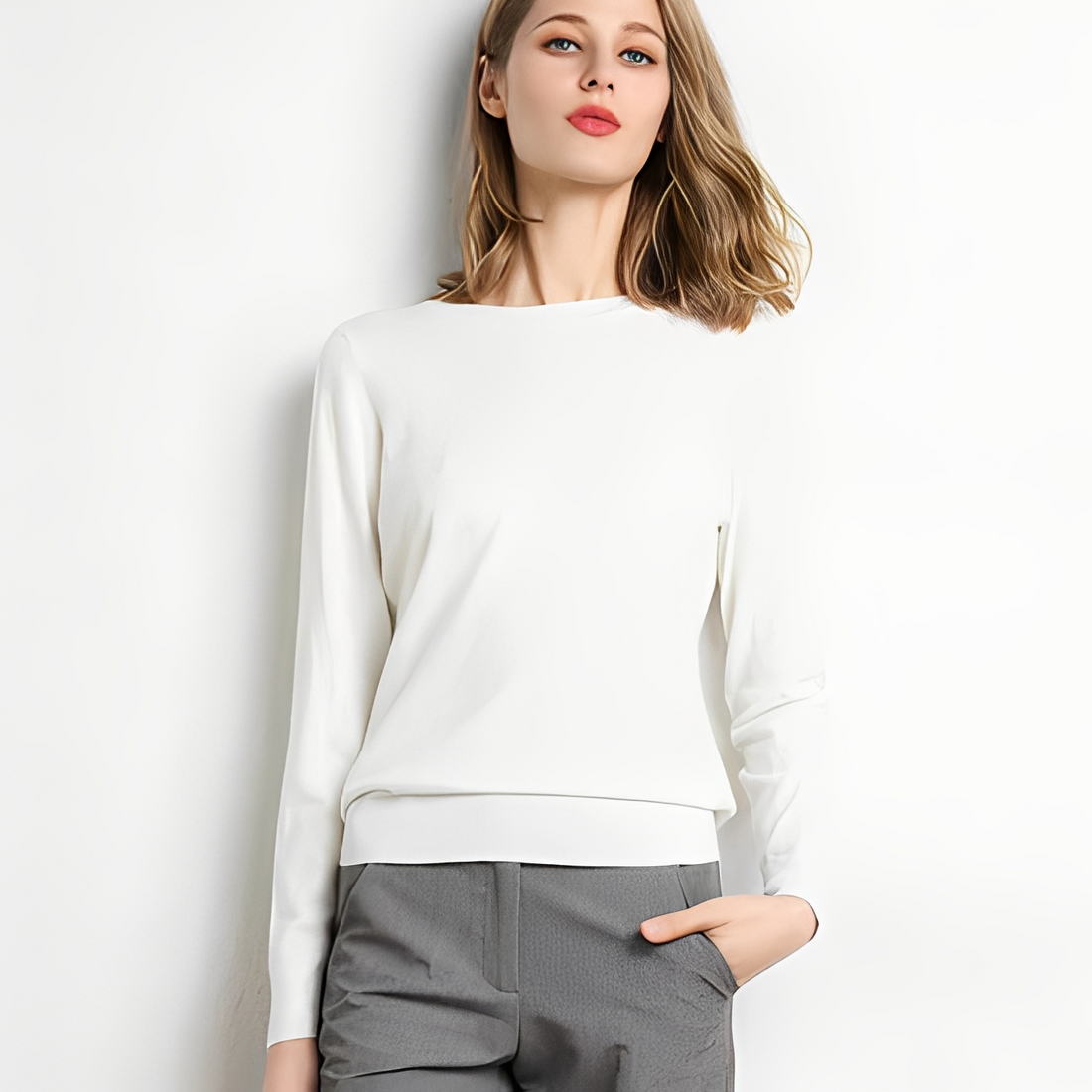Kerren - Klassischer und warmer Damenpullover