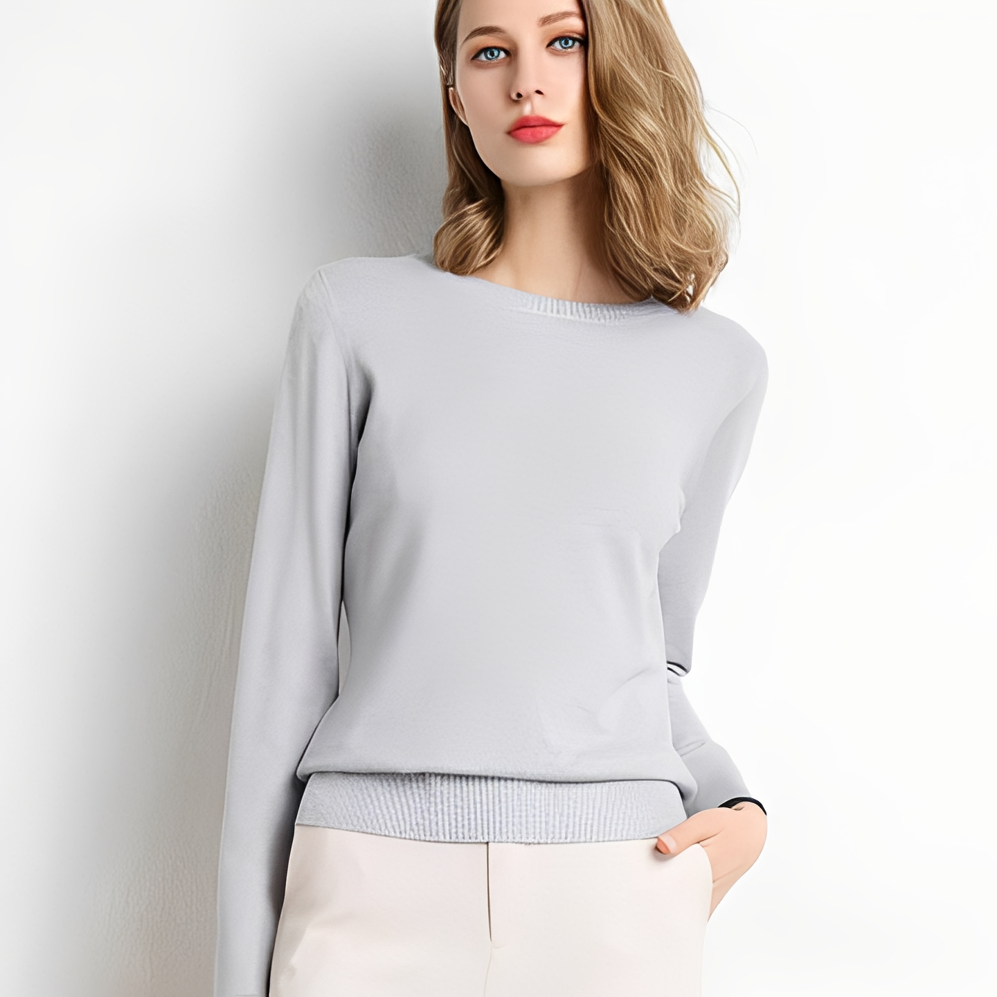 Kerren - Klassischer und warmer Damenpullover