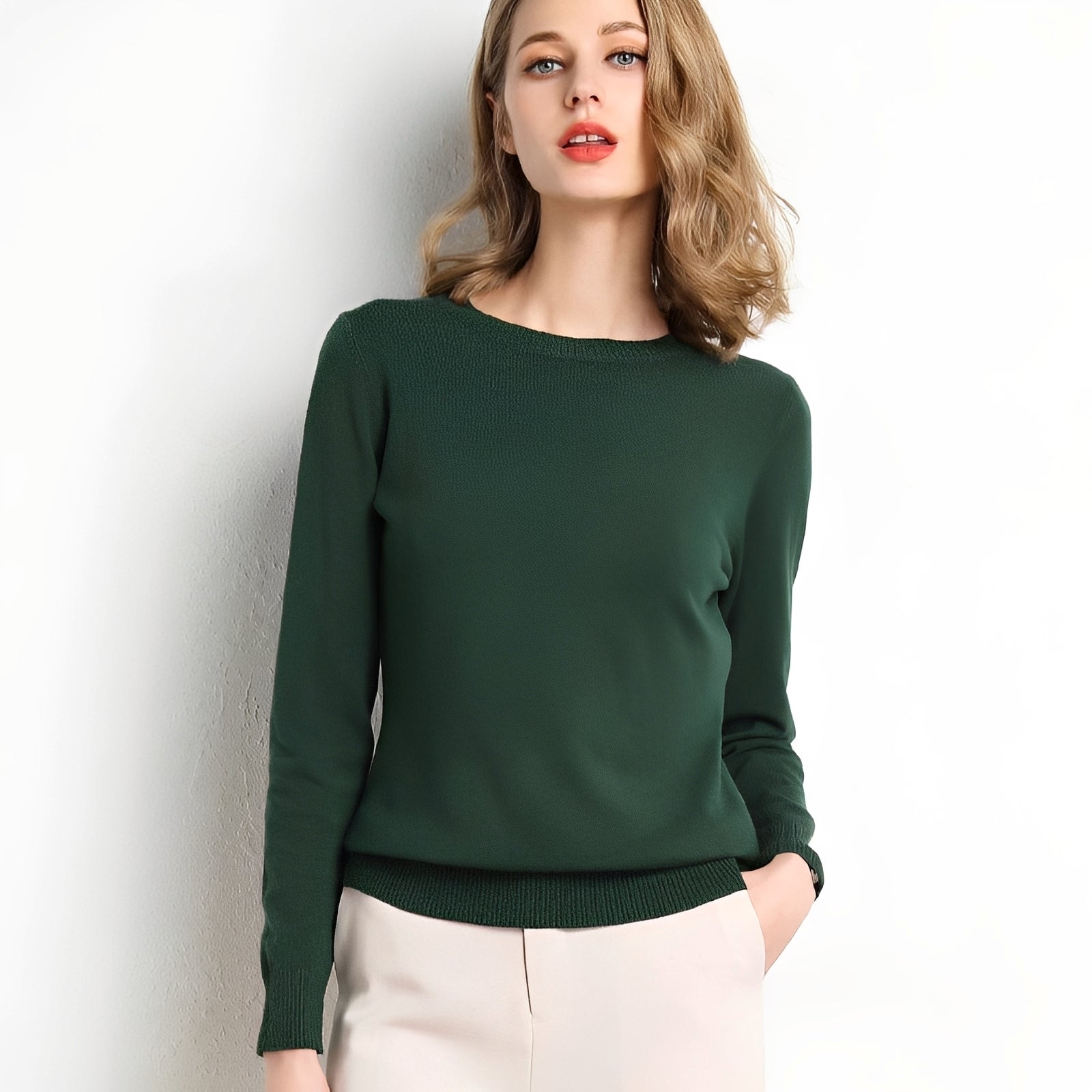 Kerren - Klassischer und warmer Damenpullover