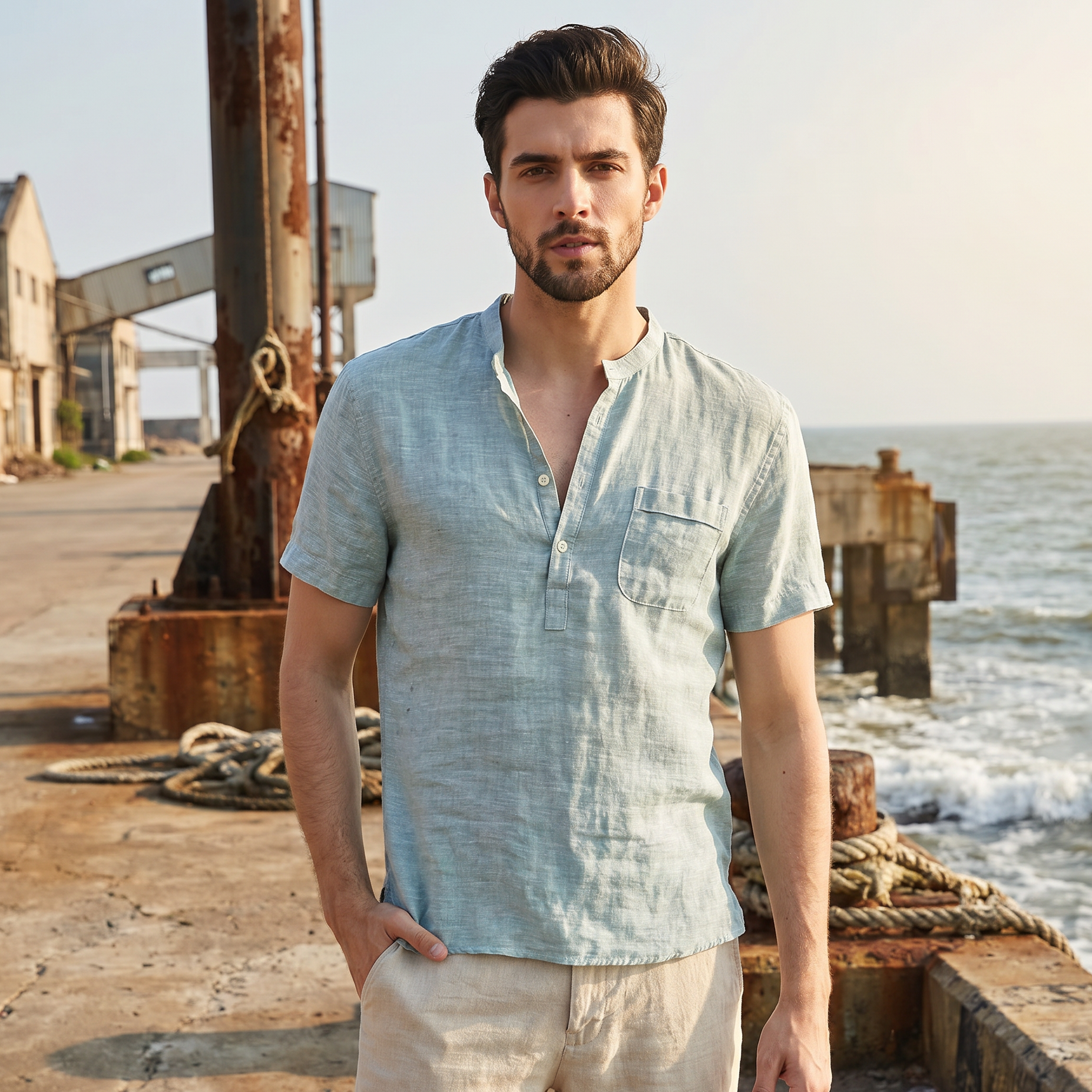 Zack - Komfortables Kurzarmhemd