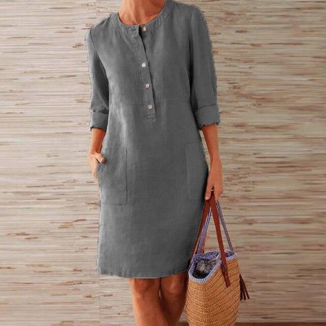 Raquel - Langarmkleid mit bequemem Tragegefühl