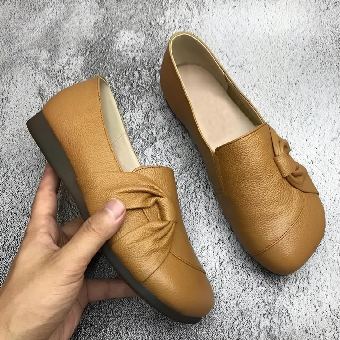 Krizel - Bequeme Damenschuhe aus Leder