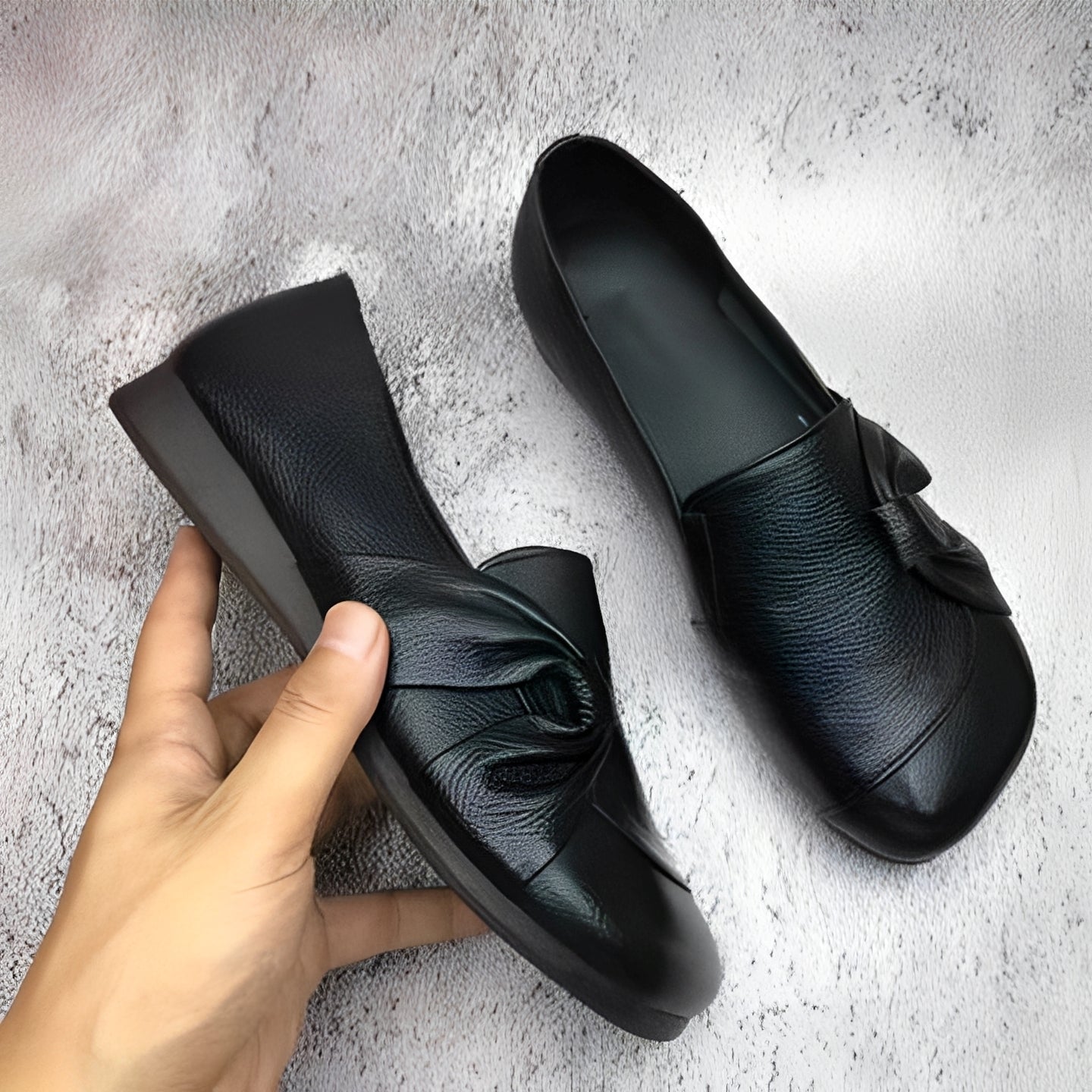 Krizel - Bequeme Damenschuhe aus Leder