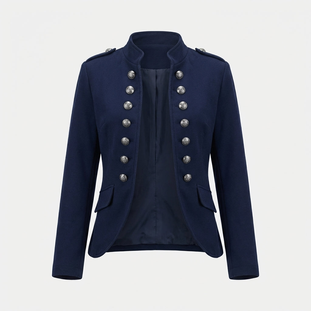 Rhoda - Eleganter Damenblazer mit Stehkragen