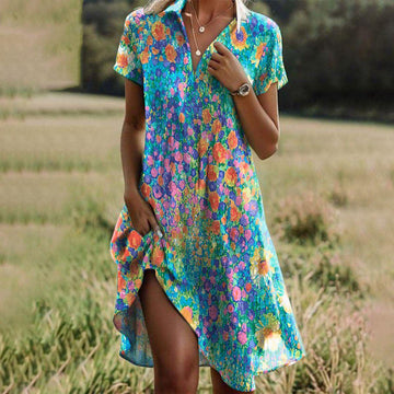 Carrie – Sommerkleid im Boho Chic