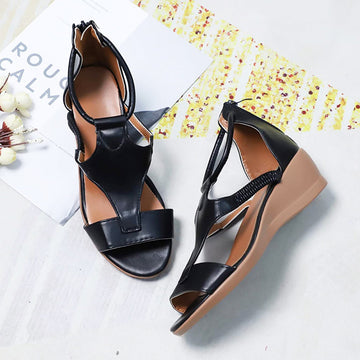 Anne – Ledersandalen mit Absatz