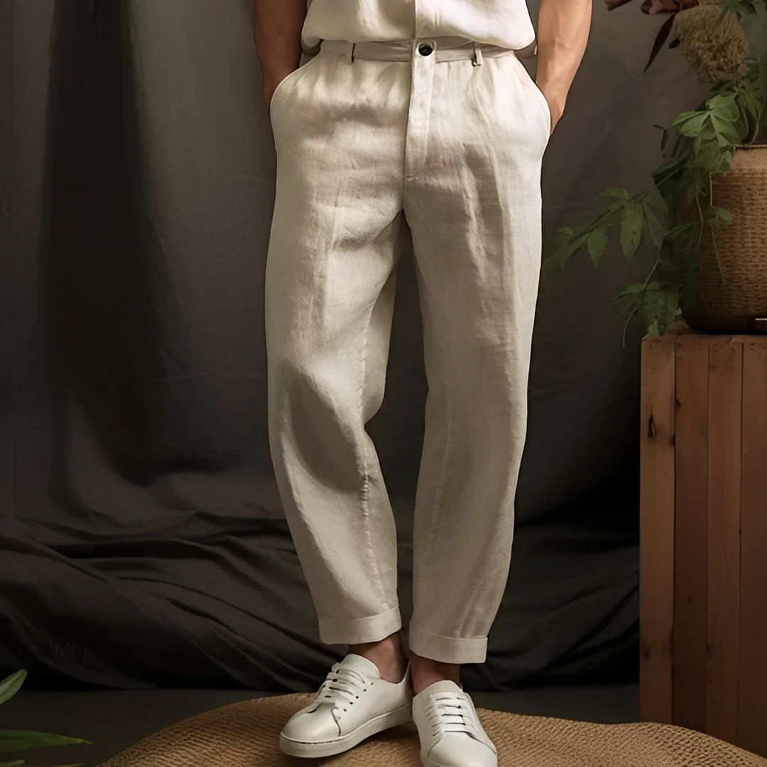 Jarold - Gerade geschnittene Herrenhose für den Alltag
