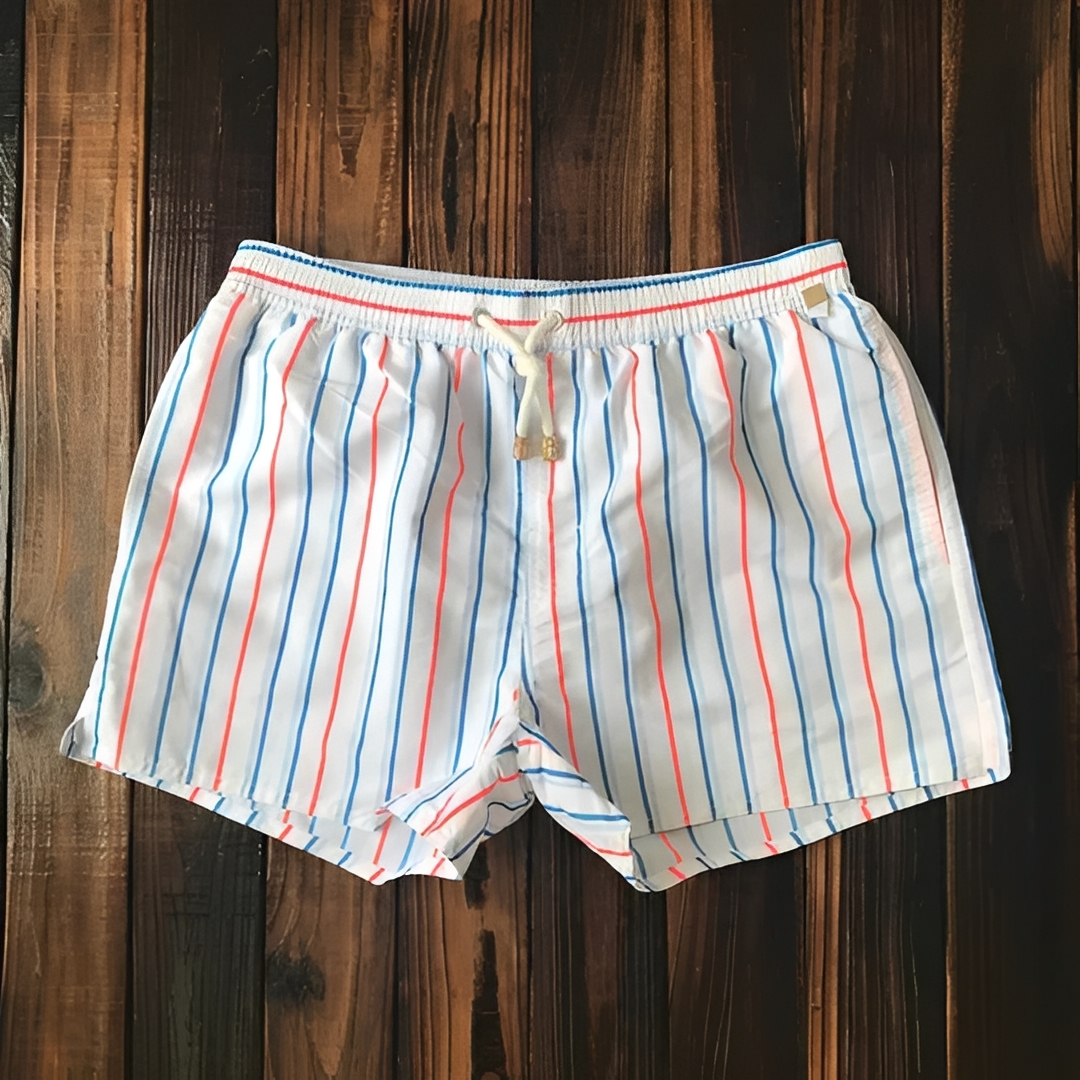 Gildar - Stilvolle gestreifte Sommershorts für Herren