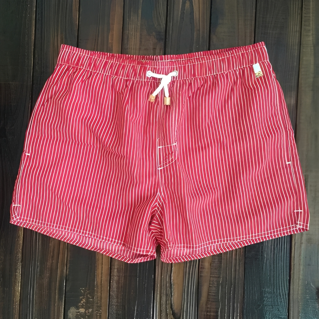 Gildar - Stilvolle gestreifte Sommershorts für Herren