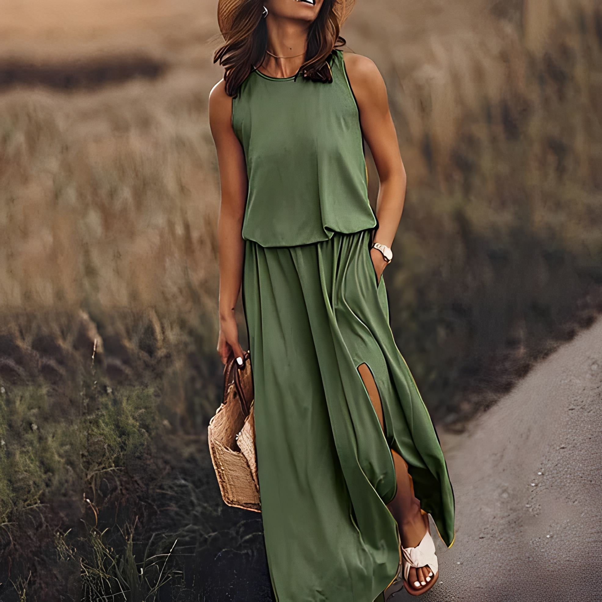 Lorgina - Modisches Sommerkleid für Damen
