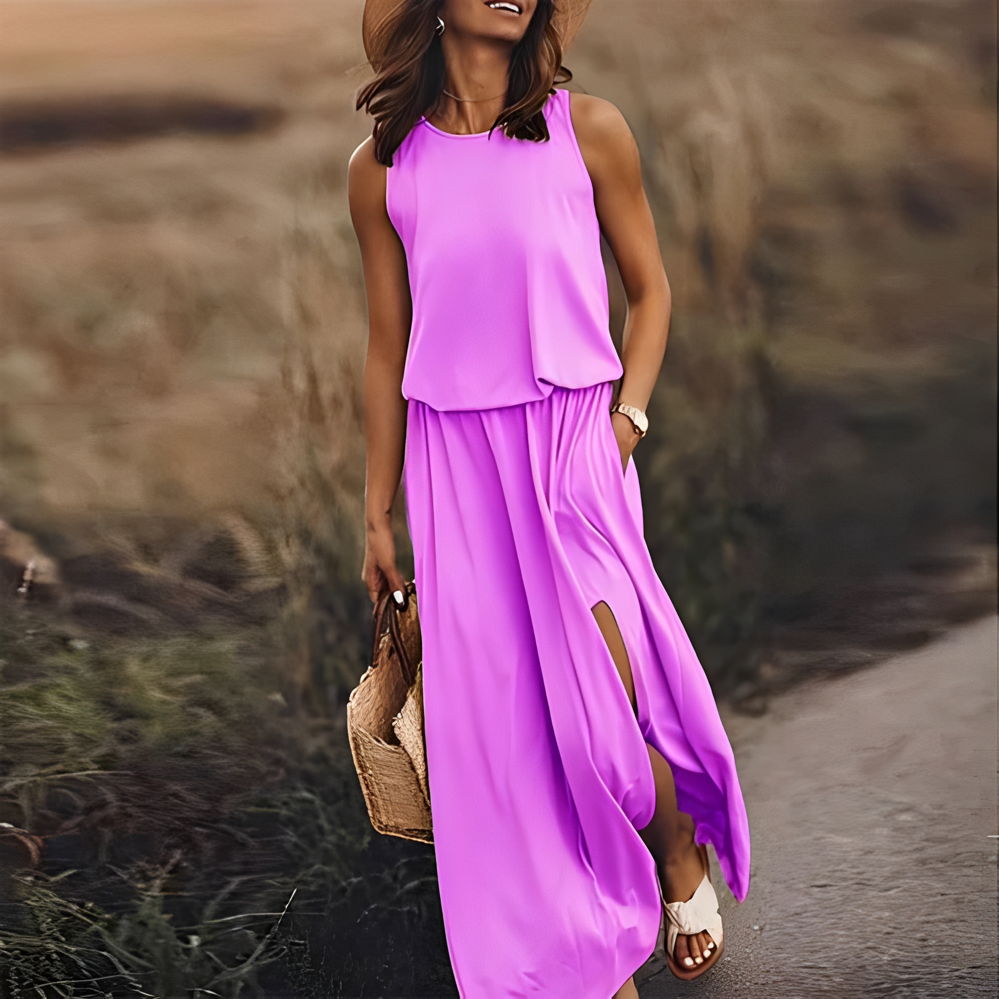 Lorgina - Modisches Sommerkleid für Damen