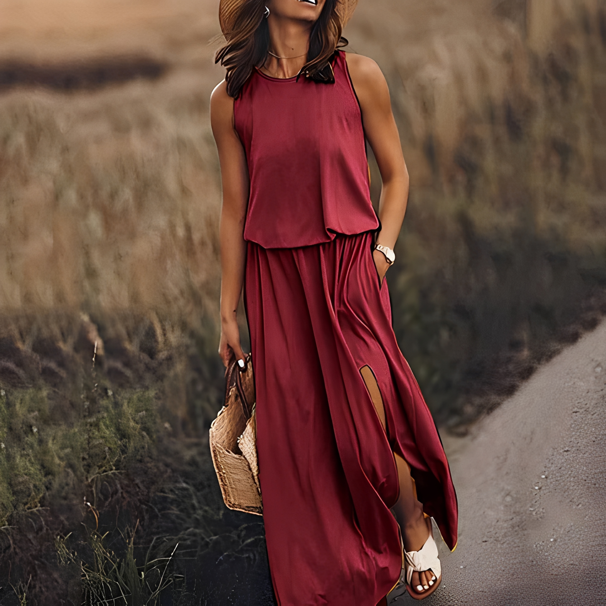 Lorgina - Modisches Sommerkleid für Damen