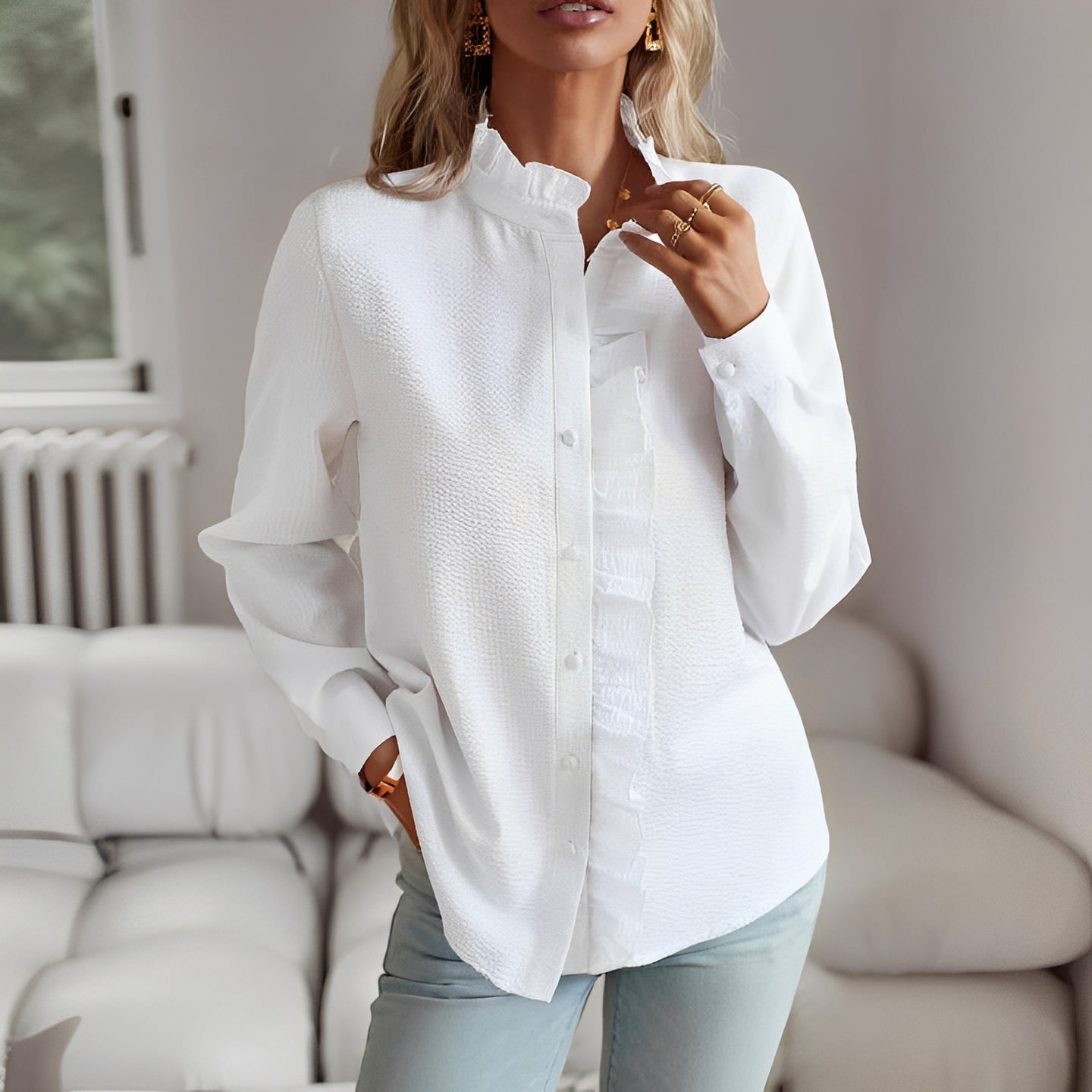 Lisbeth - Stilvolle und elegante Damenbluse