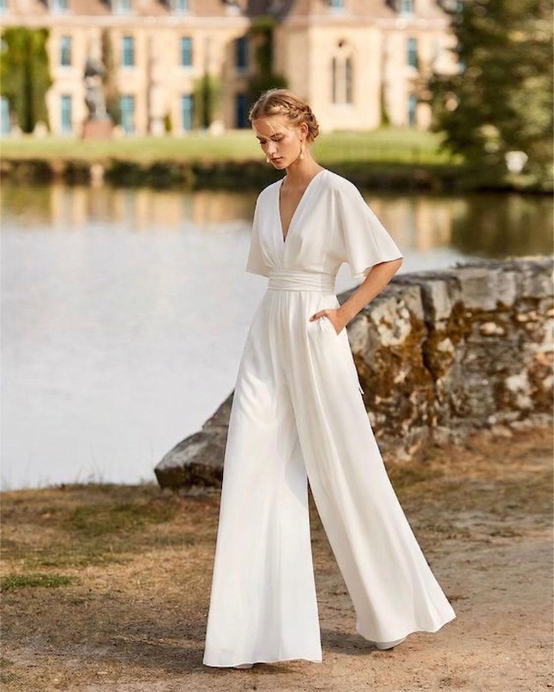 Yoko – Lässiger Overall mit weitem Bein