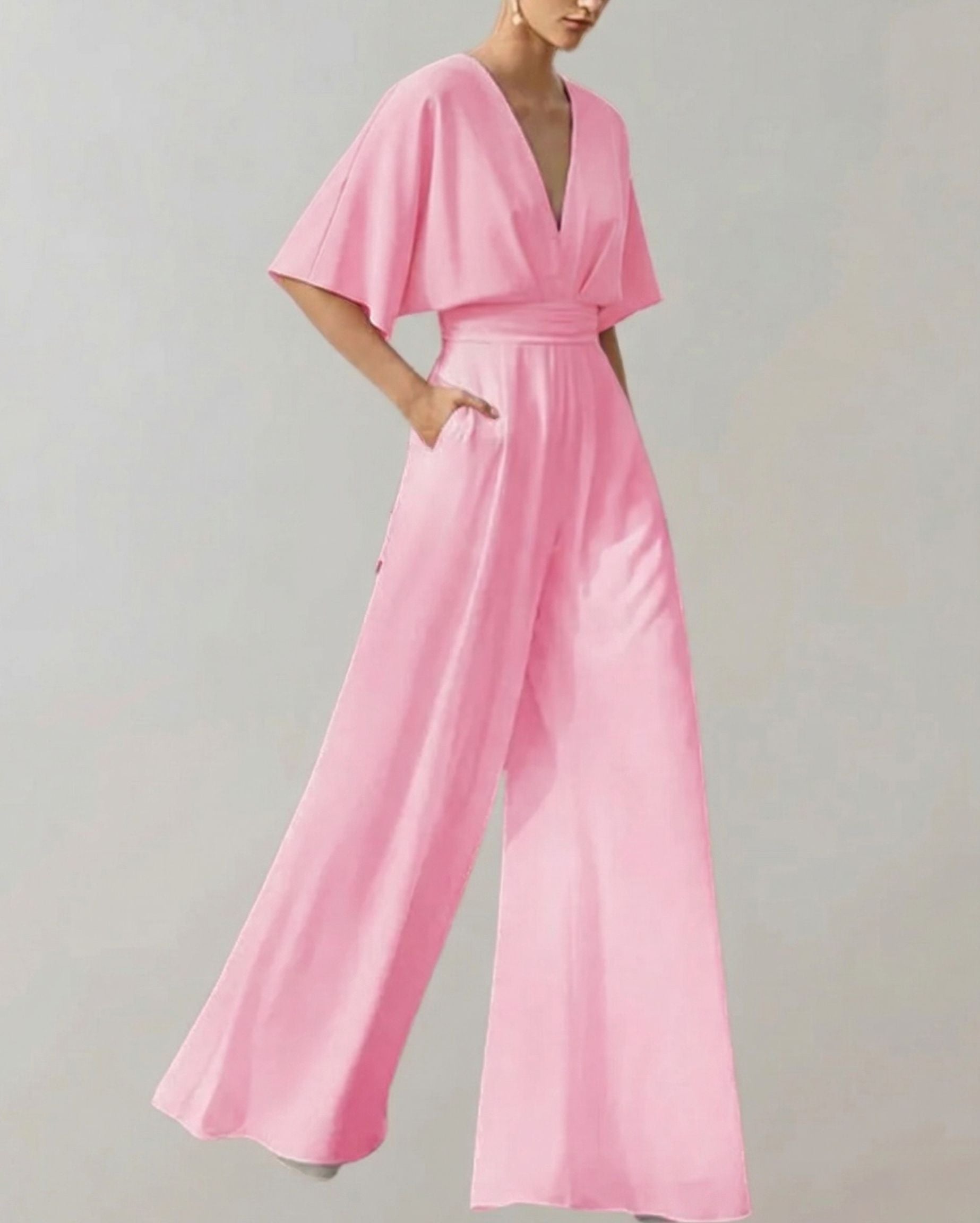 Yoko – Lässiger Overall mit weitem Bein